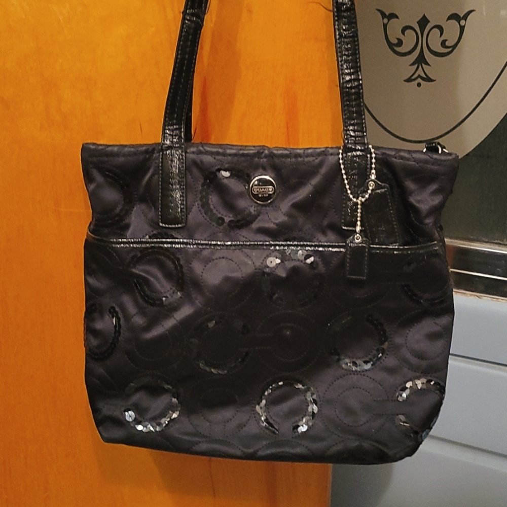 Used Coach Sequin Bag